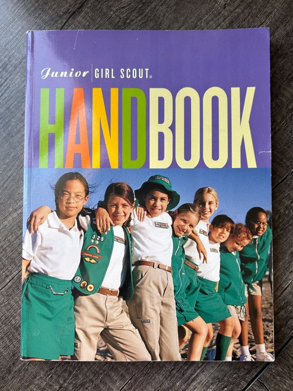 Girl Scout Junior Handbook 2001 – Retired Edition, Vintage GSUSA Guide Collector